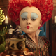 Helena Bonham Carter reprises her role as the Red Queen.